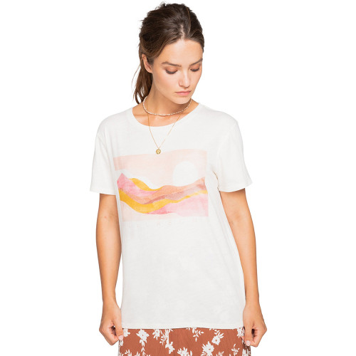 Billabong Γυναικεία κοντομάνικη μπλούζα Endless Horizon - Boyfriend T-Shirt